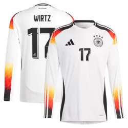 Maglia Germania Wirtz 17 Uomo Primo Euro 2024 Maniche Lunghe Maglia Germania Wirtz 17 Uomo Primo Euro 2024 Maniche Lunghe