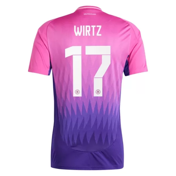 Maglia Germania Wirtz 17 Uomo Secondo Euro 2024