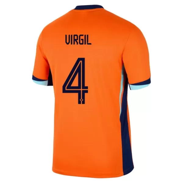Completo calcio Paesi Bassi Virgil 4 Bambino Primo Euro 2024