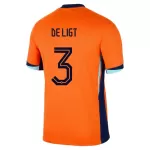 Maglia Paesi Bassi De Ligt 3 Uomo Primo Euro 2024