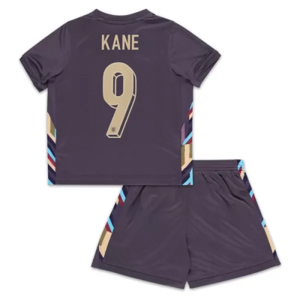 Completo calcio Inghilterra Kane 9 Bambino Secondo Euro 2024