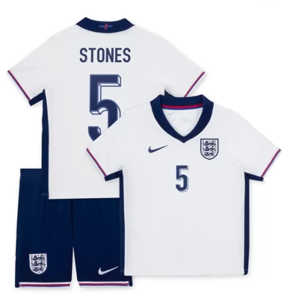Completo calcio Inghilterra Stones Bambino Primo Euro 2024