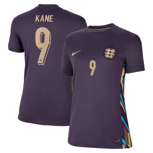 Maglia Inghilterra Kane 9 Donna Secondo Euro 2024