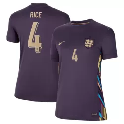 Maglia Inghilterra Rice 4 Donna Secondo Euro 2024 Maglia Inghilterra Rice 4 Donna Secondo Euro 2024