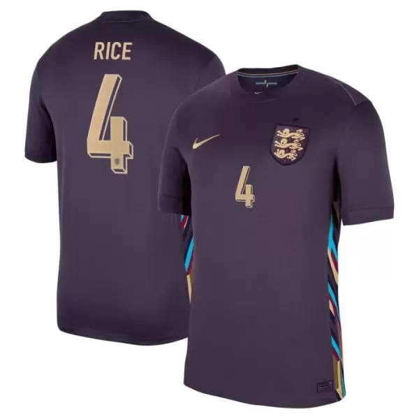 Maglia Inghilterra Rice 4 Uomo Secondo Euro 2024