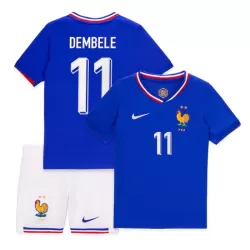 Completo calcio Francia Dembele 11 Bambino Primo Euro 2024 Completo calcio Francia Dembele 11 Bambino Primo Euro 2024