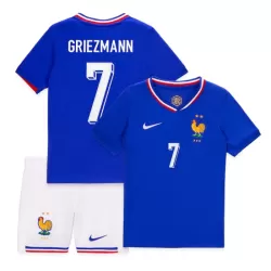 Completo calcio Francia Griezmann 7 Bambino Primo Euro 2024 Completo calcio Francia Griezmann 7 Bambino Primo Euro 2024
