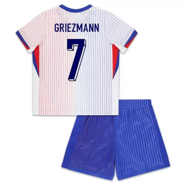 Completo calcio Francia Griezmann 7 Bambino Secondo Euro 2024