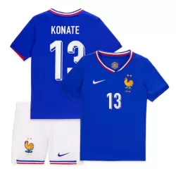 Completo calcio Francia Konate 13 Bambino Primo Euro 2024 Completo calcio Francia Konate 13 Bambino Primo Euro 2024