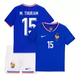 Completo calcio Francia M. Thuram 15 Bambino Primo Euro 2024 Completo calcio Francia M. Thuram 15 Bambino Primo Euro 2024