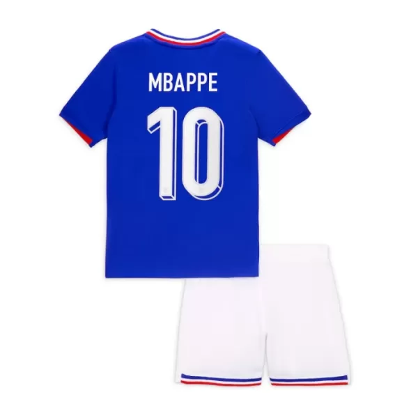 Completo calcio Francia Mbappé 10 Bambino Primo Euro 2024