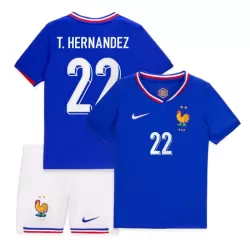 Completo calcio Francia T. Hernandez 22 Bambino Primo Euro 2024 Completo calcio Francia T. Hernandez 22 Bambino Primo Euro 2024