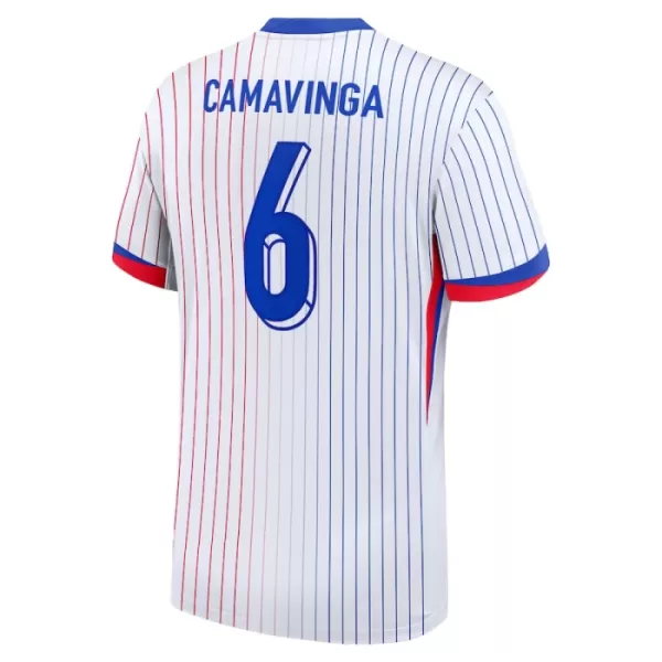 Maglia Francia Camavinga 6 Uomo Secondo Euro 2024