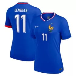 Maglia Francia Dembele 11 Donna Primo Euro 2024 Maglia Francia Dembele 11 Donna Primo Euro 2024