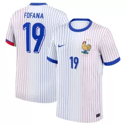 Maglia Francia Fofana 19 Uomo Secondo Euro 2024 Maglia Francia Fofana 19 Uomo Secondo Euro 2024