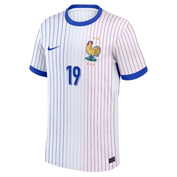 Maglia Francia Fofana 19 Uomo Secondo Euro 2024