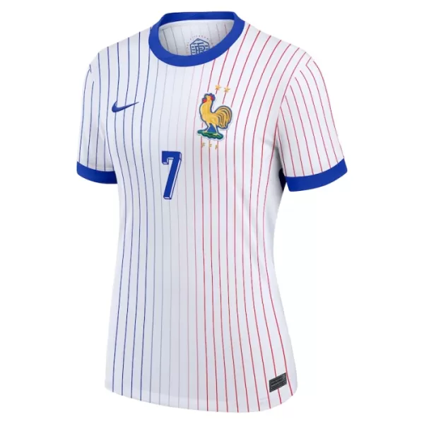 Maglia Francia Griezmann 7 Donna Secondo Euro 2024