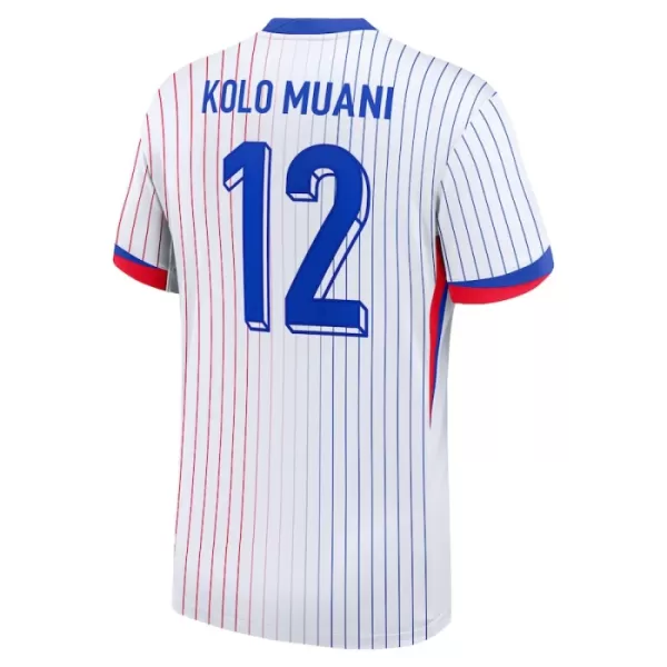 Maglia Francia Kolo Muani 12 Uomo Secondo Euro 2024