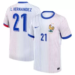 Maglia Francia L. Hernandez 21 Uomo Secondo Euro 2024 Maglia Francia L. Hernandez 21 Uomo Secondo Euro 2024