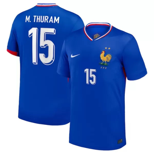 Maglia Francia M. Thuram 15 Uomo Primo Euro 2024