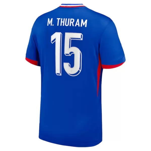 Maglia Francia M. Thuram 15 Uomo Primo Euro 2024