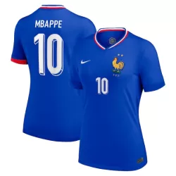 Maglia Francia Mbappé 10 Donna Primo Euro 2024 Maglia Francia Mbappé 10 Donna Primo Euro 2024