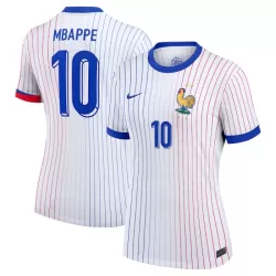 Maglia Francia Mbappé 10 Donna Secondo Euro 2024 Maglia Francia Mbappé 10 Donna Secondo Euro 2024