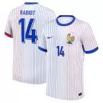 Maglia Francia Rabiot 14 Uomo Secondo Euro 2024
