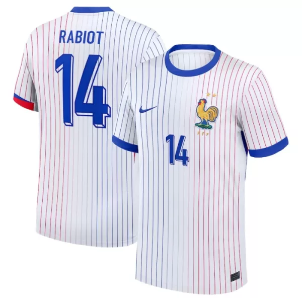 Maglia Francia Rabiot 14 Uomo Secondo Euro 2024