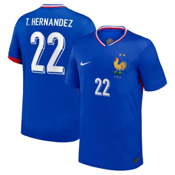 Maglia Francia T. Hernandez 22 Uomo Primo Euro 2024