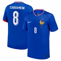 Maglia Francia Tchouaméni 8 Uomo Primo Euro 2024 Maglia Francia Tchouaméni 8 Uomo Primo Euro 2024