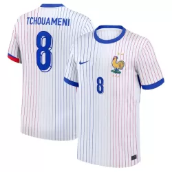 Maglia Francia Tchouaméni 8 Uomo Secondo Euro 2024 Maglia Francia Tchouaméni 8 Uomo Secondo Euro 2024