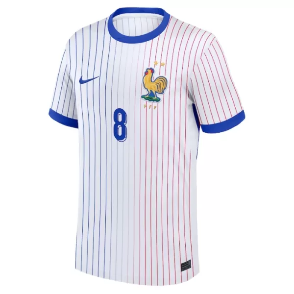 Maglia Francia Tchouaméni 8 Uomo Secondo Euro 2024