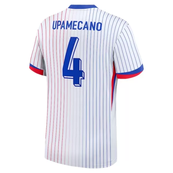 Maglia Francia Upamecano 4 Uomo Secondo Euro 2024