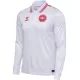 Maglia Danimarca Uomo Secondo Euro 2024 Maniche Lunghe