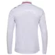 Maglia Danimarca Uomo Secondo Euro 2024 Maniche Lunghe