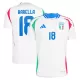 Maglia Italia Barella 18 Uomo Secondo Euro 2024