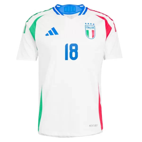 Maglia Italia Barella 18 Uomo Secondo Euro 2024