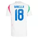 Maglia Italia Barella 18 Uomo Secondo Euro 2024