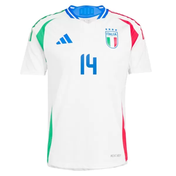 Maglia Italia Chiesa 14 Uomo Secondo Euro 2024