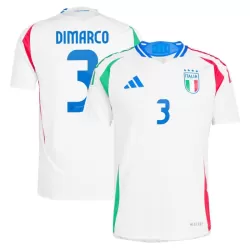Maglia Italia DiMarco 3 Uomo Secondo Euro 2024 Maglia Italia DiMarco 3 Uomo Secondo Euro 2024