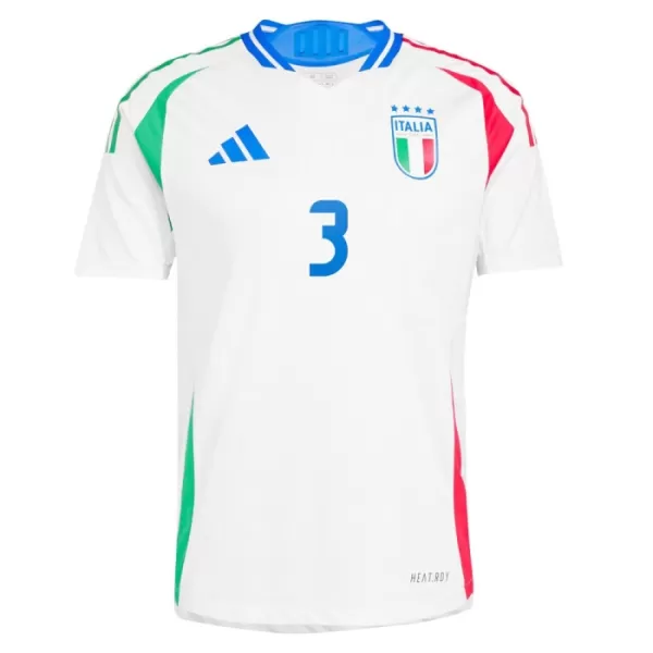 Maglia Italia DiMarco 3 Uomo Secondo Euro 2024