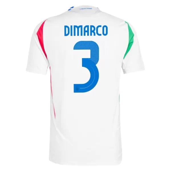 Maglia Italia DiMarco 3 Uomo Secondo Euro 2024