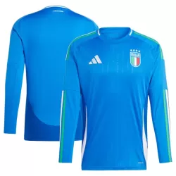 Maglia Italia Uomo Primo Euro 2024 Maniche Lunghe Maglia Italia Uomo Primo Euro 2024 Maniche Lunghe