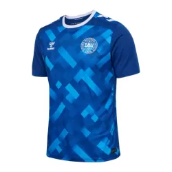 Maglia Portiere Danimarca Uomo Euro 2024 Blu Maglia Portiere Danimarca Uomo Euro 2024 Blu