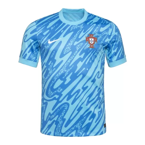 Maglia Portiere Portogallo Uomo Euro 2024 Blu