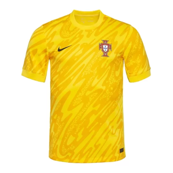 Maglia Portiere Portogallo Uomo Euro 2024 Gialla