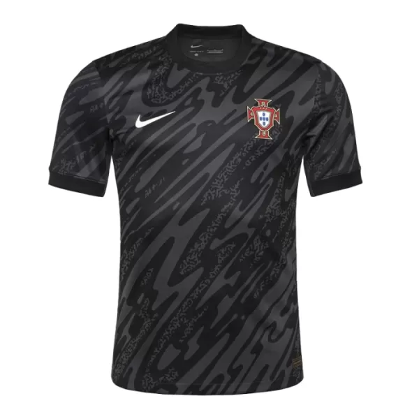 Maglia Portiere Portogallo Uomo Euro 2024 Nera