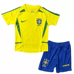 Completo calcio Brasile 2002-2003 Bambino Primo Retro Completo calcio Brasile 2002-2003 Bambino Primo Retro