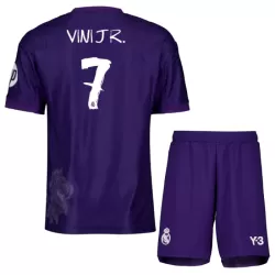 Completo calcio Real Madrid Vini JR 7 Bambino 4th 2023/24 Completo calcio Real Madrid Vini JR 7 Bambino 4th 2023/24